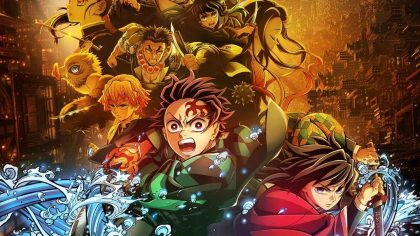 Ilustrasi visual para karakter utama dalam cerita Kimetsu no Yaiba: Infinity Castle – Part 1