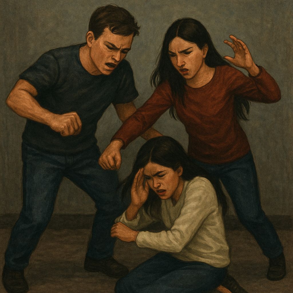 Sejoli keroyok mahasiswi