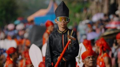 Rayyan Arkan Dikha, penari cilik yang viral bersama lagu Melly Mike di Festival Pacu Jalur Kuansing