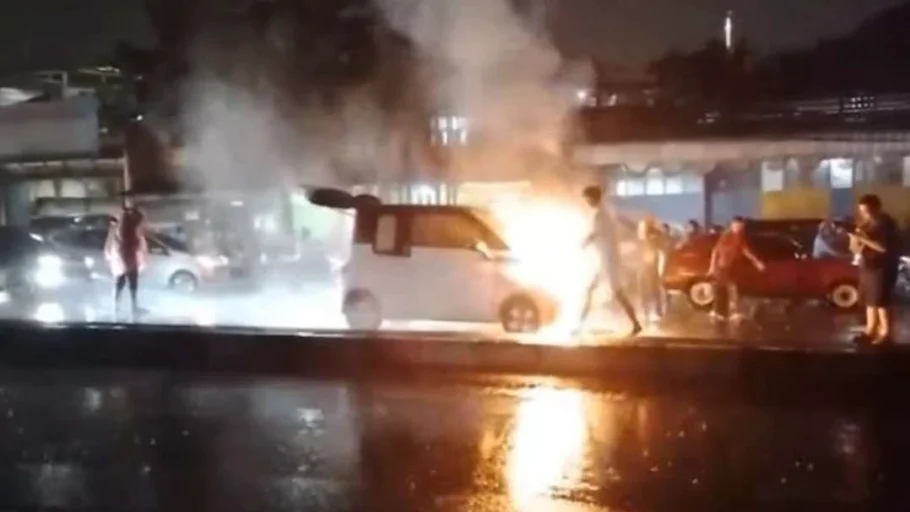 Wuling Air ev Terbakar