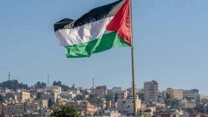 Jerman belum akui Palestina, Bendera Palestina berkibar di kota