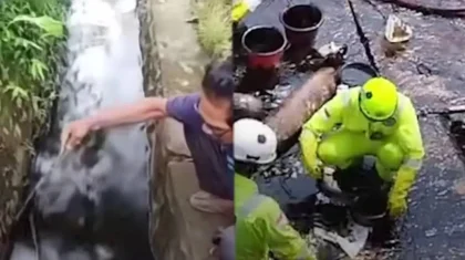 Pencemaran lingkungan Luwu Timur akibat kebocoran pipa PT Vale mencemari sawah dan sungai warga Desa Lioka, Kecamatan Towuti.