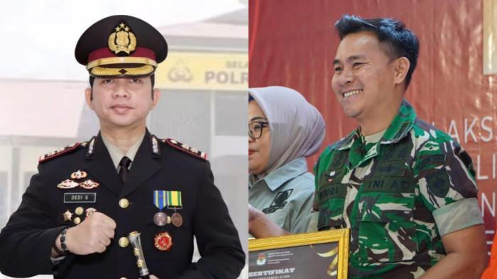 Kapolres Palopo AKBP Dedi Surya Dharma bersama Dandim 1403 Palopo Letkol Inf Windra Sukma Prihantoro berharap demo DPRD Palopo berlangsung aman dan damai.