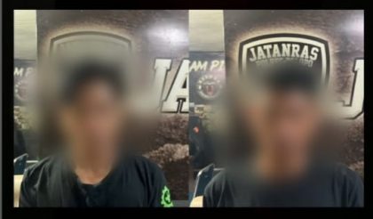 Pelaku Curanmor Palopo saat diamankan polisi di Mapolres Palopo