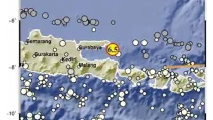 Gempa guncang Sumenep Jawa
