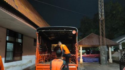 Tim Basarnas Palopo dan SAR gabungan melakukan pencarian balita hilang di Desa Tabbaja, Kecamatan Kamanre, Kabupaten Luwu, Sulawesi Selatan.
