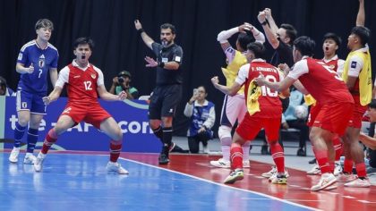 Timnas Futsal Indonesia Menang